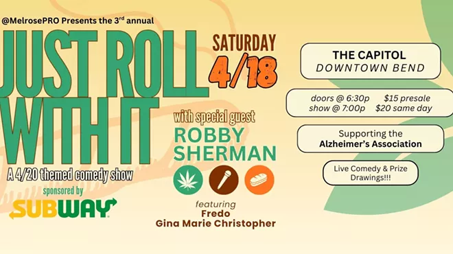 Image: Just Roll With It - 4/20 Themed Comedy Event