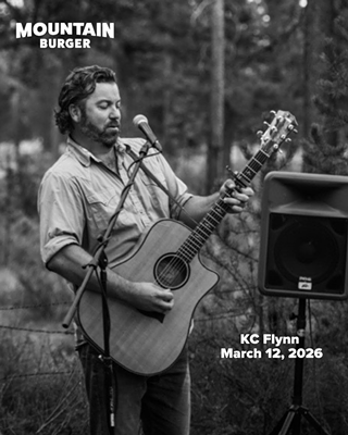 Image: KC Flynn at Mountain Burger!