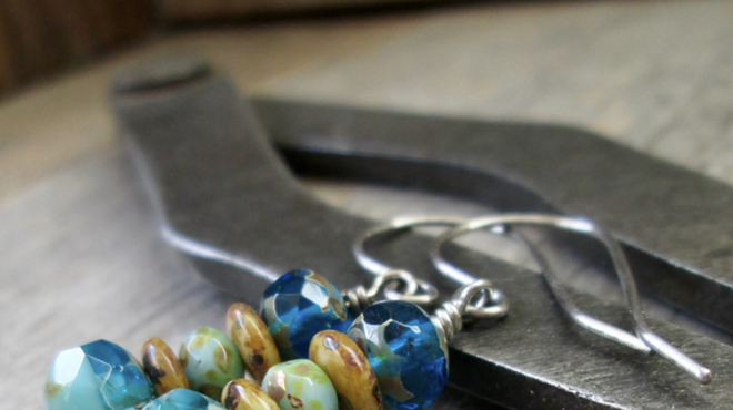 Image: Kids - Beaded Earring Class