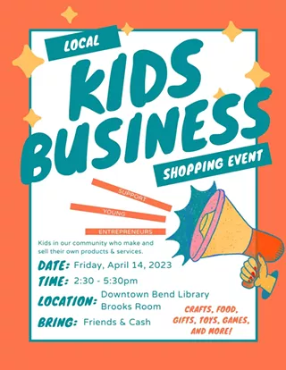 Image: Kids' Business Shopping Event