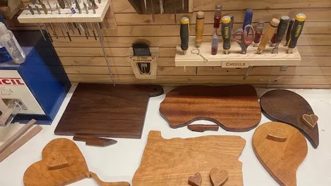 Image: Kids Cutting Board Workshop (Ages 11-17)
