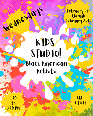 Image: Kids Studio! Celebrating Black American Artists