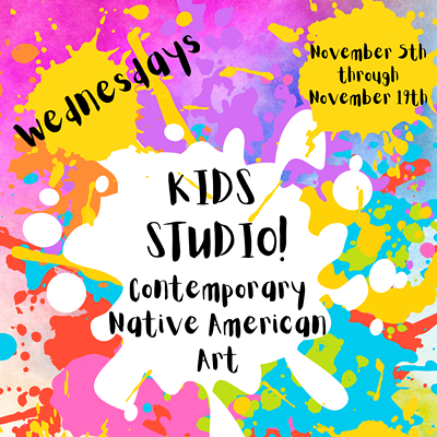 Image: Kids Studio! Contemporary Native American Art