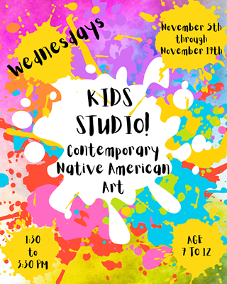 Image: Kids Studio! Contemporary Native American Art