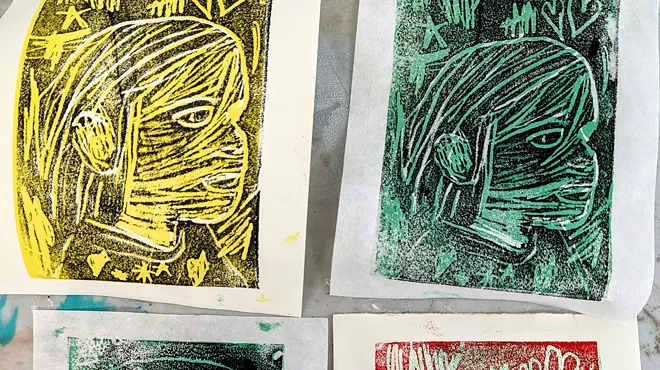 Image: Kids Studio! Printmaking Camp