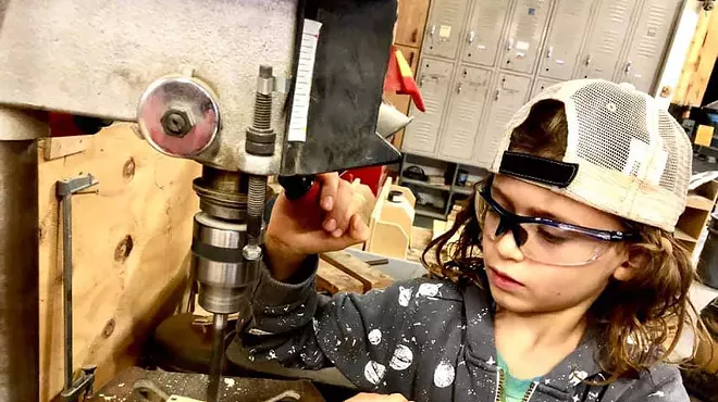 Image: Kids Woodworking *2 Day Workshop (Ages 11 - 17)