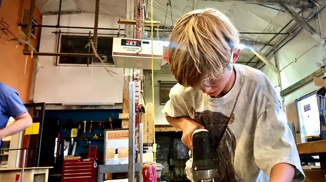 Image: Kids Woodworking - Cutting Boards (Ages 11-17)