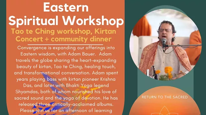 Image: Kirtan concert with world renowned artist Adam Bauer