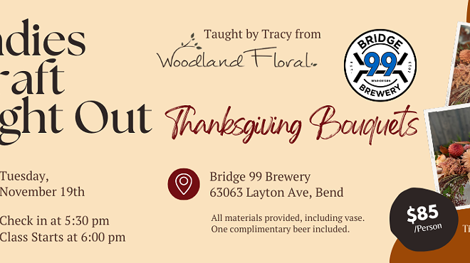 Image: Ladies Craft Night Out at Bridge 99 Brewery - Thanksgiving Centerpieces