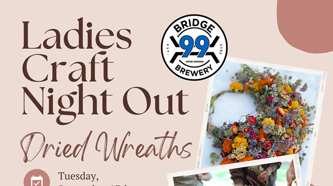 Image: Ladies Craft Night Out at Bridge 99 - Dried Wreaths
