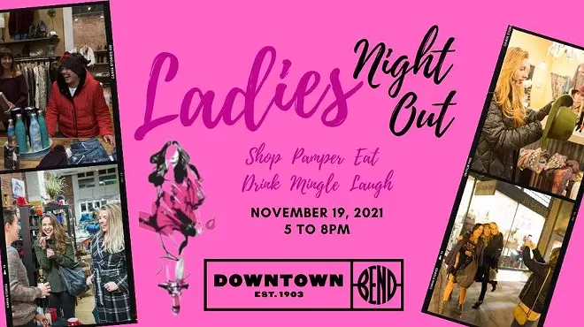 Image: Ladies Night in Downtown Bend