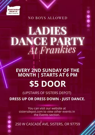 Image: Ladies Only Dance Night