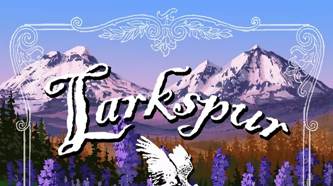 Image: Larkspur Stand