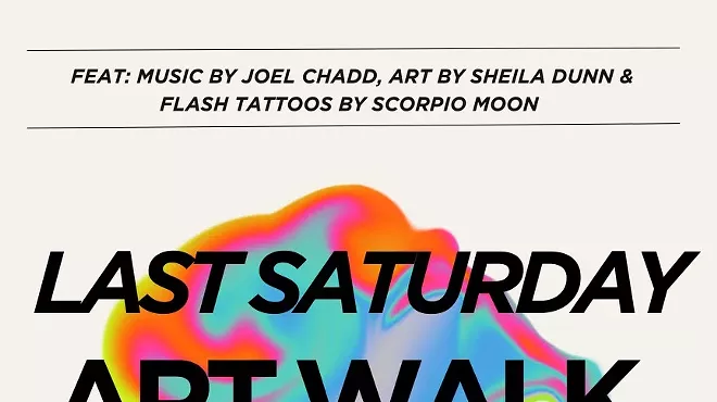 Image: Last Saturday Art Walk with Joel Chadd and Sheila Dunn