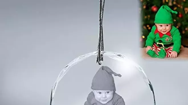 Image: Learn How to Laser Etch Custom Glass Ornaments