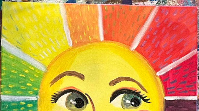Image: Let's Paint at the DIY Cave - Sunshine