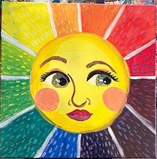 Image: Let's Paint at the DIY Cave - Sunshine