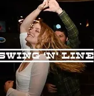 Image: Line Dancing at Faith Hope and Charity Vineyards