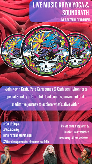 Image: Live Music Kriya Yoga and Soundbath - Grateful Dead inspired