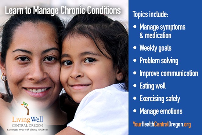 Free Living Well With Chronic Conditions Workshop