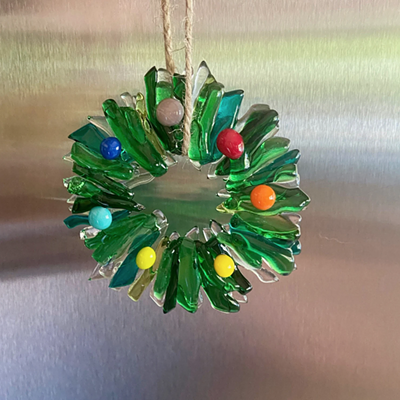 Make Fused Glass Holiday Ornaments