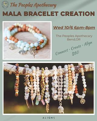 Image: Mala Bracelet Creation