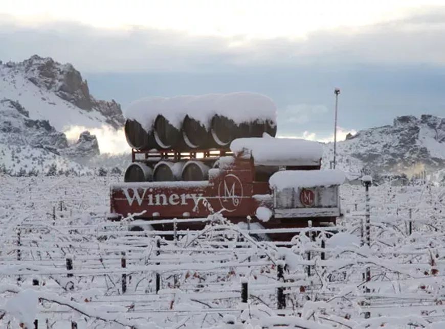 Maragas Winery Barrel Wagon pictured 2022-12-12