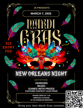 Image: Mardi Gras New Orleans style