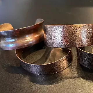 Image: Metal Cuff or Bangle Bracelets