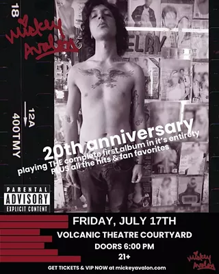 Image: Mickey Avalon 20 Year Anniversary
