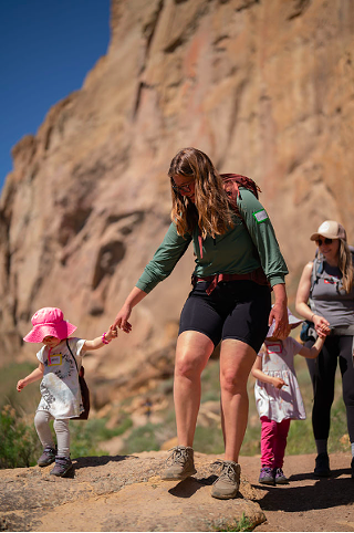Image: Mom & Me Hike + Yoga