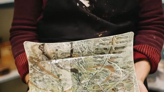 Image: Monoprinting on Clay - Trays and Bowls