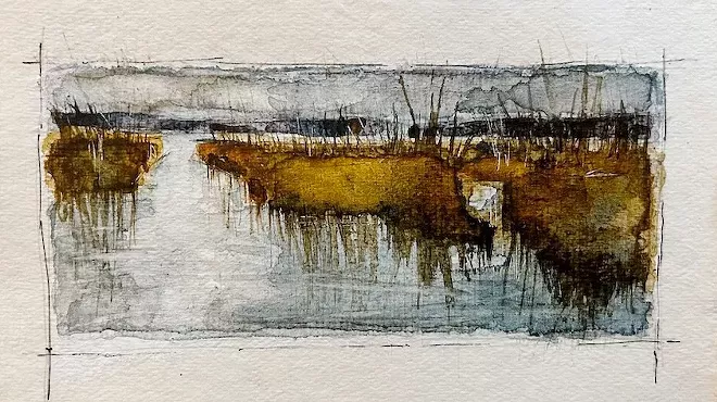 Image: Mood in Landscape: A Winter Watercolor Workshop