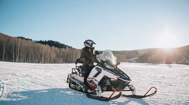 Image: Moon Country Snowbusters New Year's Day Snowmobile Poker Run