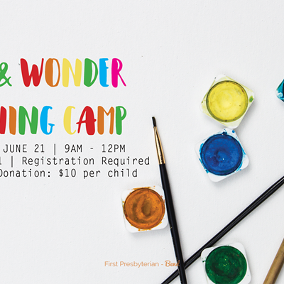 Morning Art & Wonder Camp