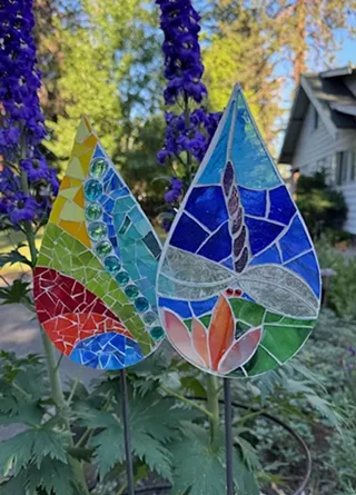 Image: Mosaic Sparkle Drop Workshop