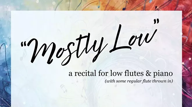 Image: "Mostly Low" A Recital for Low Flutes & Piano (with some regular flute thrown in)