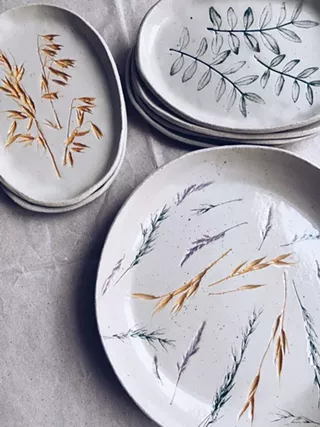 Image: Mother's Day Ceramic Platter Workshop (Two Day)