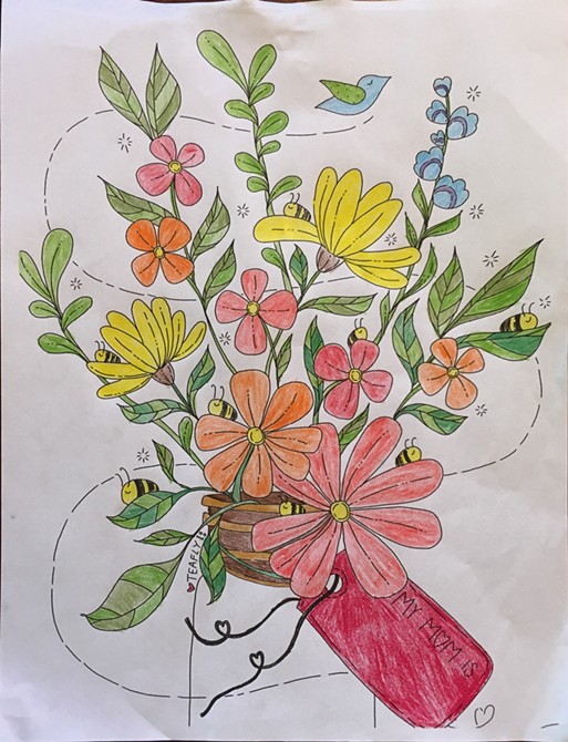 Mother's Day Coloring Contest