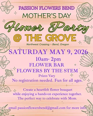 Image: Mother's Day Flower Bar