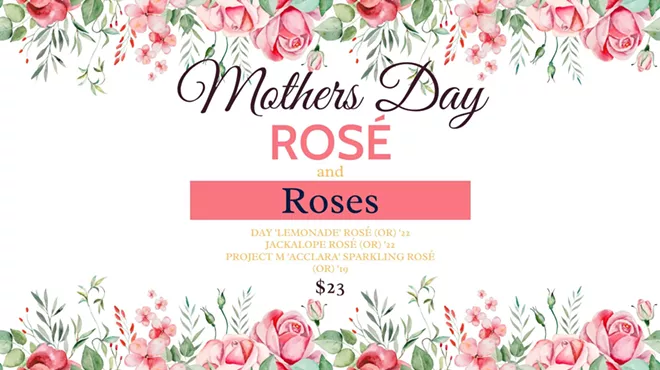 Image: Mother&rsquo;s Day Ros&eacute; & Roses Flight