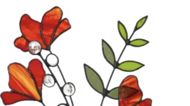Image: Mother's Day Stained Glass Flower Bouquets