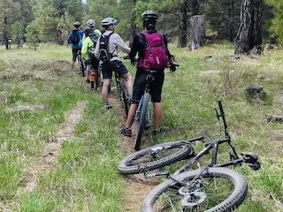 Image: Mountain Bike Ride, Metolius Preserve
