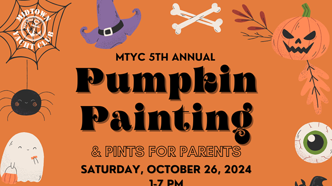 Image: MTYC 5th Annual Pumpkin Painting and Pints for Parents