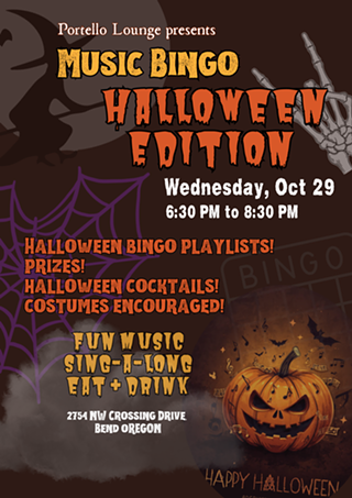 Image: Music Bingo: HALLOWEEN EDITION!
