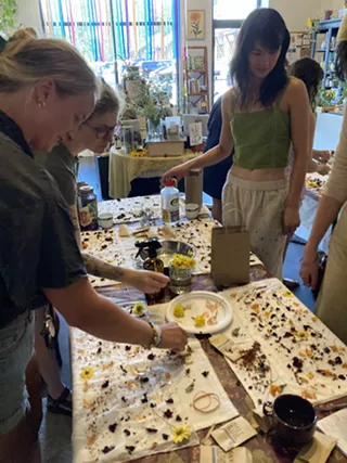 Image: Natural Dye Workshop w/ Vive Textiles