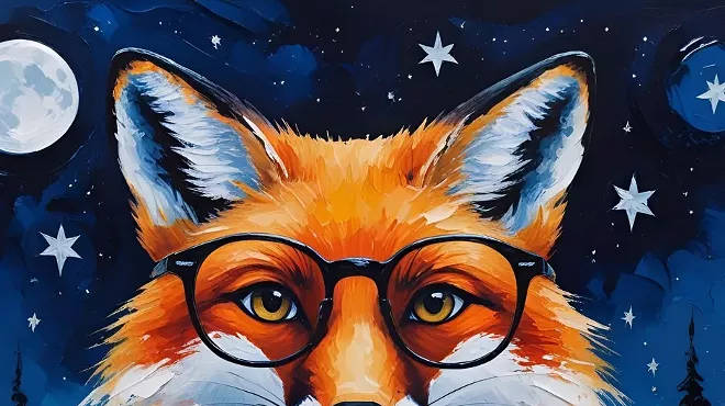 Image: Nerdy Fox Paint & Sip Night