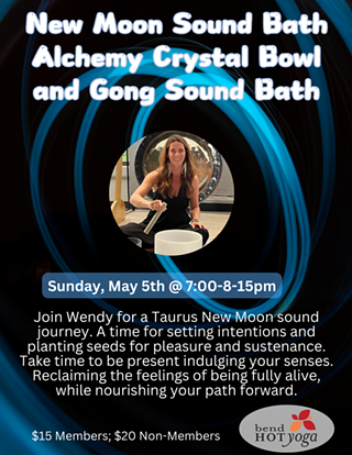 Image: New Moon Sound Bath