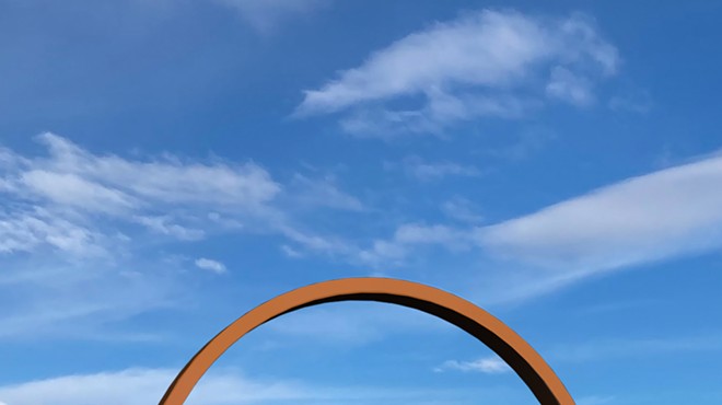 New Sculpture Installed at Colorado and Columbia Roundabout