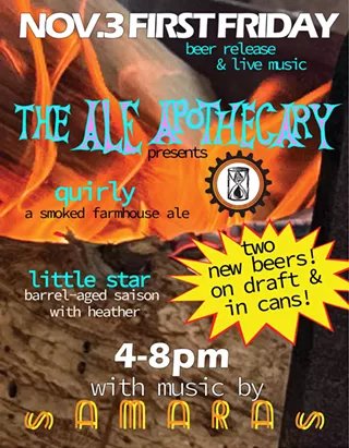 Image: November First Friday! Beer Release and Live Music!